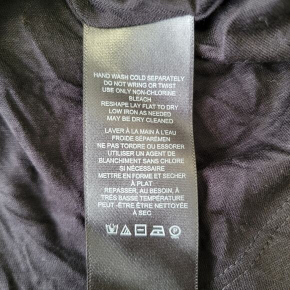 NWT‎ Anthropologie Maeve Layered Sheer Mini Dress in Black Size XS - Picture 9 of 12